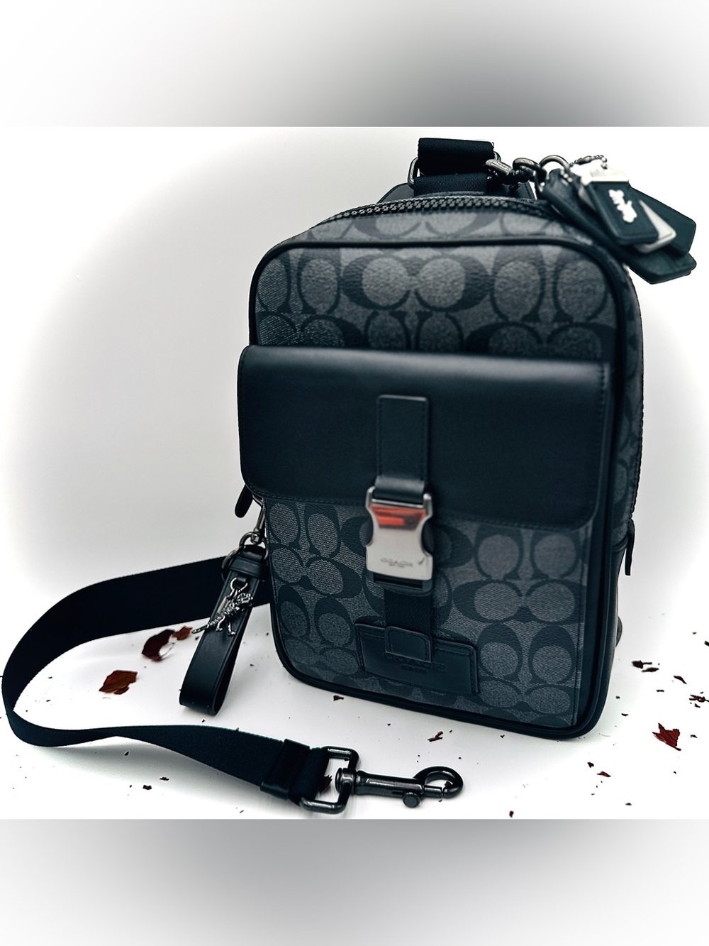 Coach Track Pack In Signature Canvas